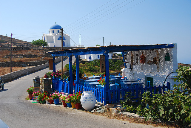 Ano Meria Folegandros Cyclades Island